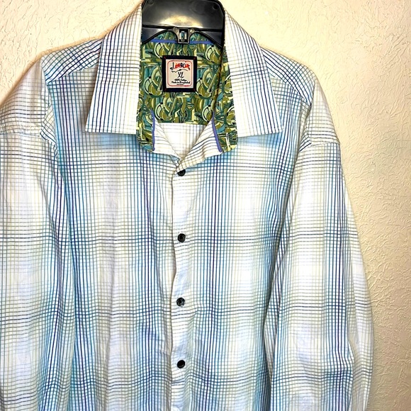 J. Garcia Mens Button Down Shirt - Picture 2 of 8